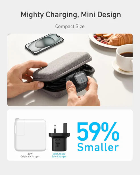 Anker Zolo Wall Charger 30W - White