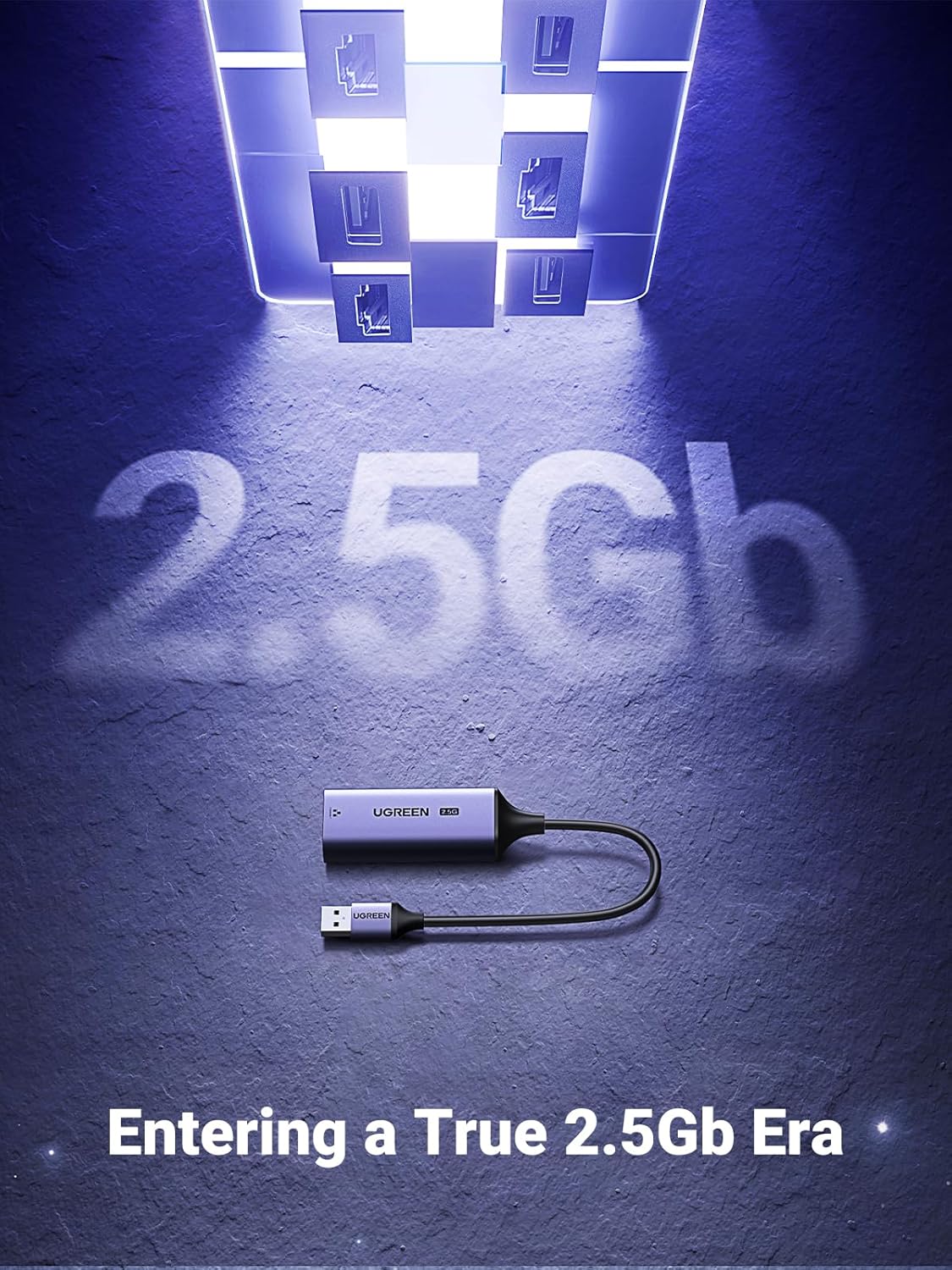 UGREEN 2.5Gbps USB to Ethernet Adapter – USB 3.0 to RJ45.