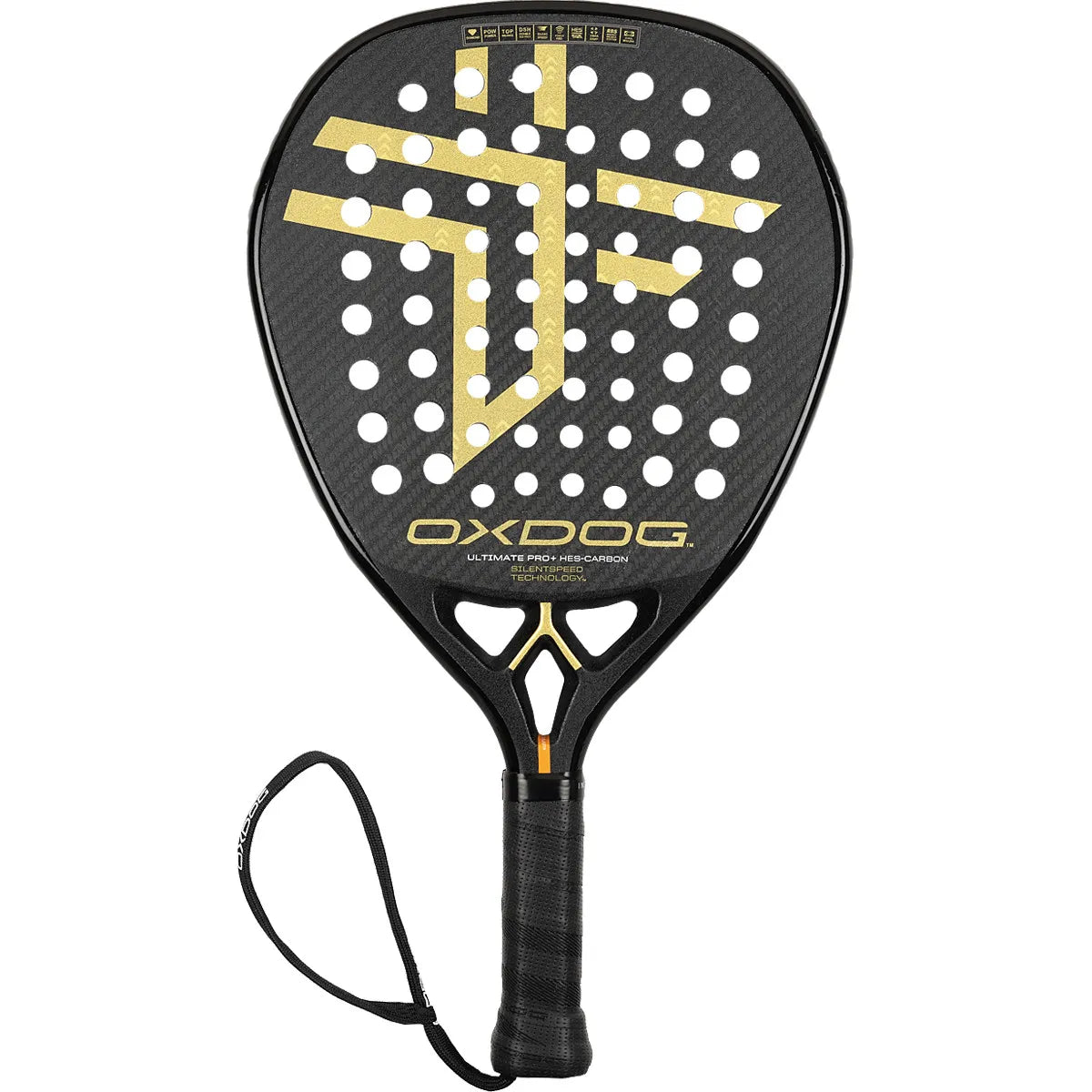 OXDOG Ultimate Pro+ HES-Carbon SilentSpeed Racket