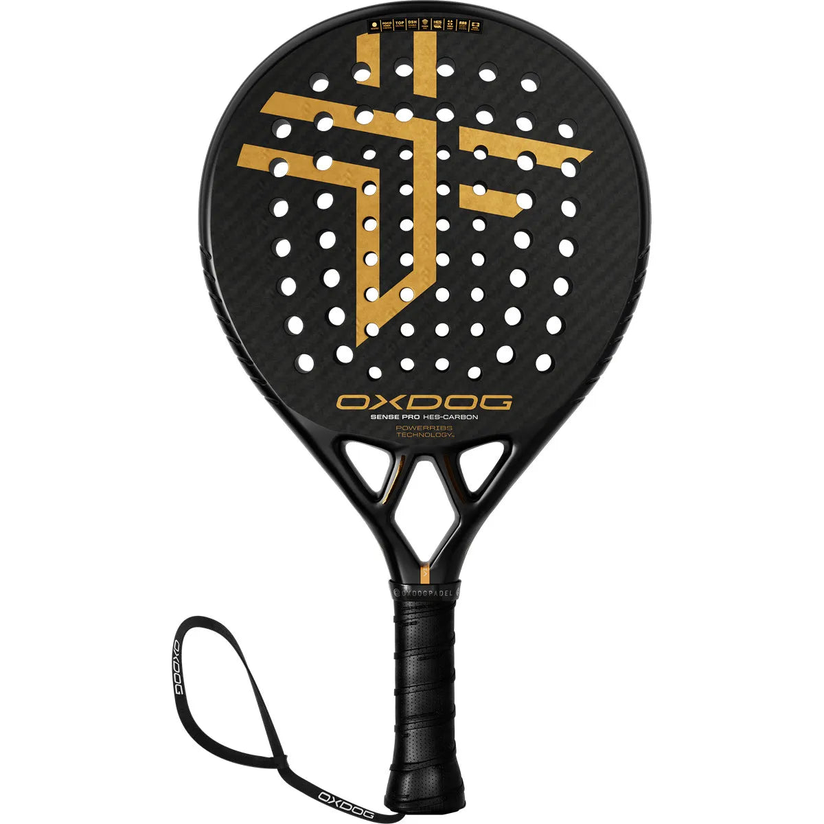 OXDOG Sense Pro HES-Carbon PowerRibs 3D Racket