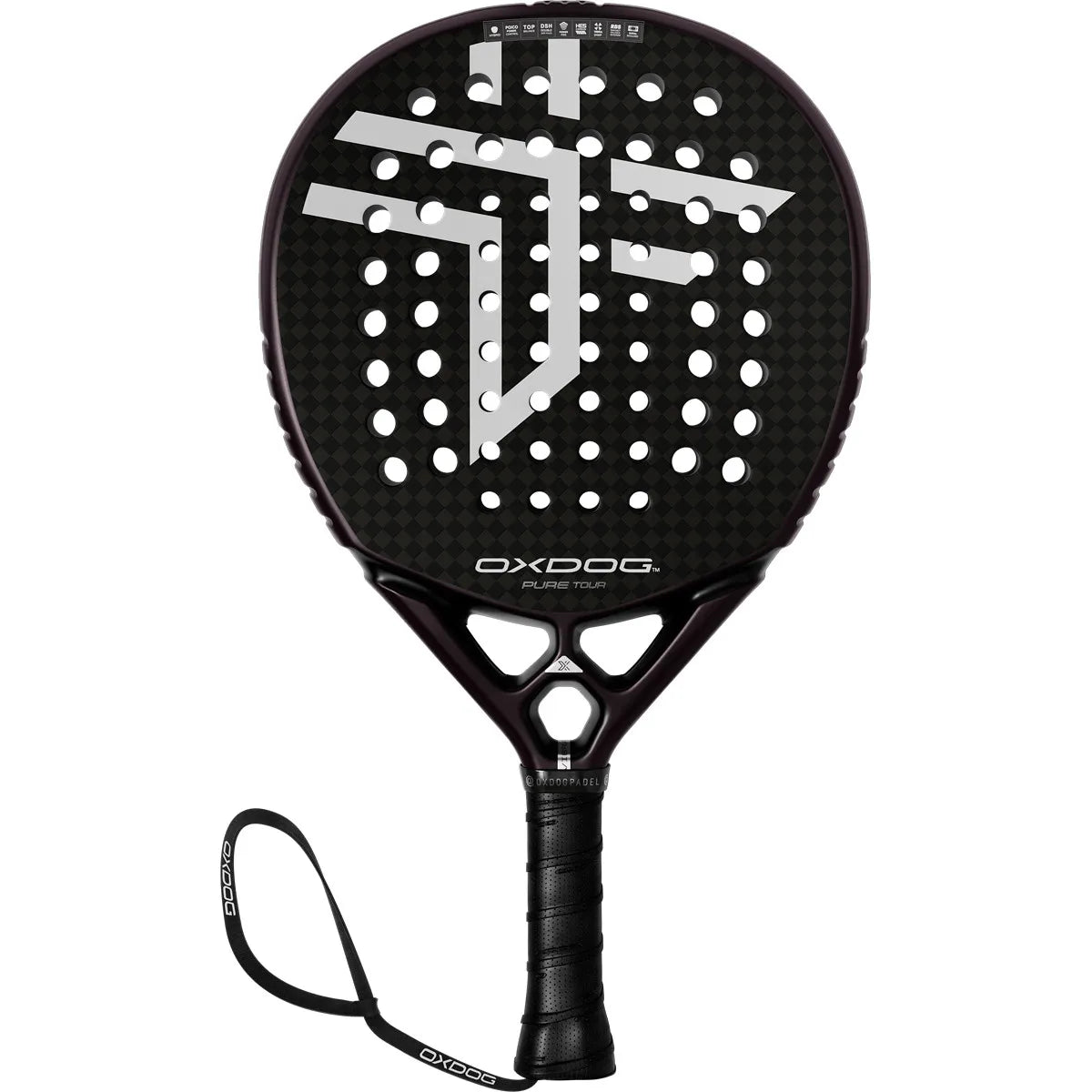 OXDOG Pure Tour HES-Carbon PowerRibs 3D HY Racket