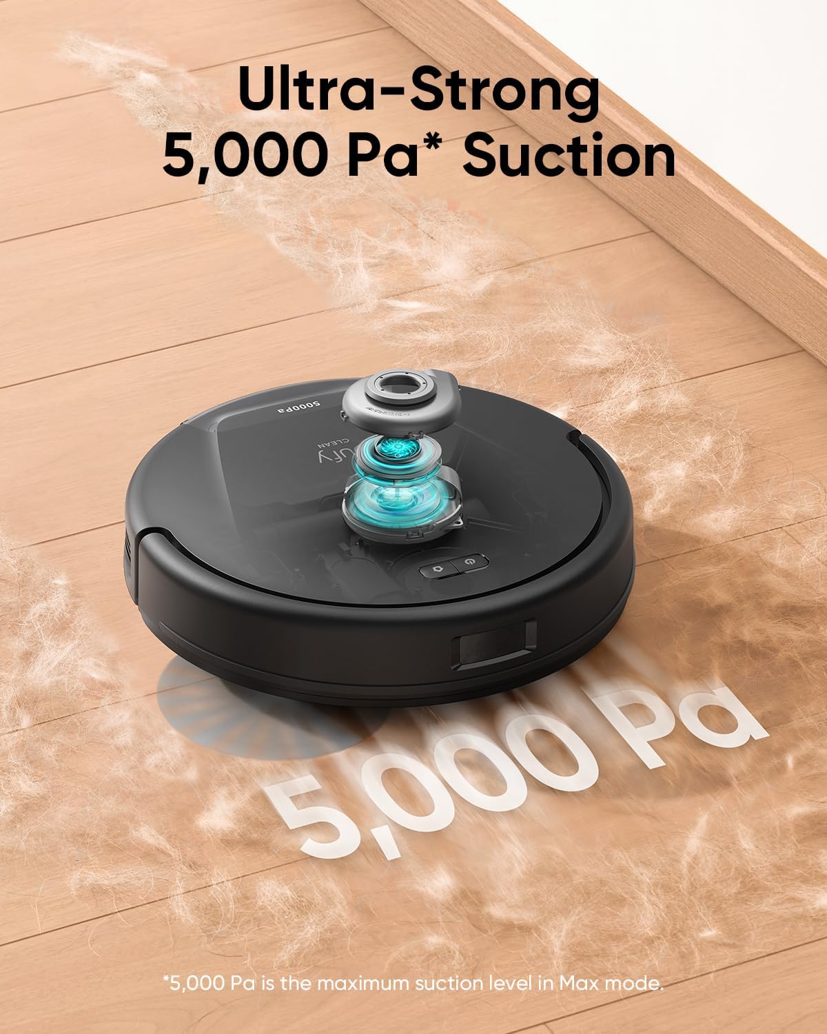 Anker Eufy L60 Hybrid Robot Vacuum with Self Empty Station - Black