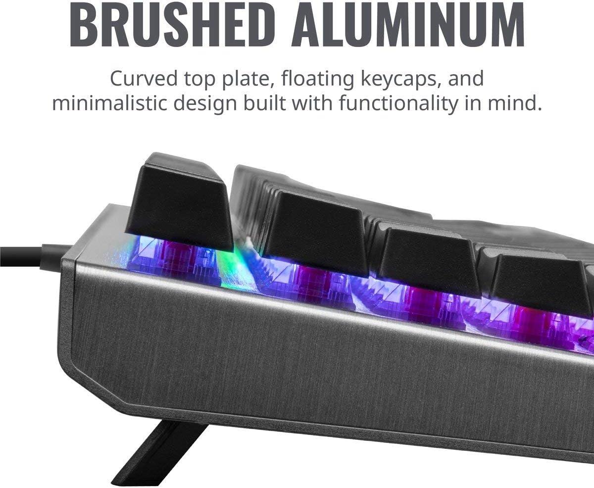 لوحة مفاتيح ميكانيكية للألعاب Cooler Master CK550 V2 بمفتاح أحمر مع إضاءة خلفية RGB