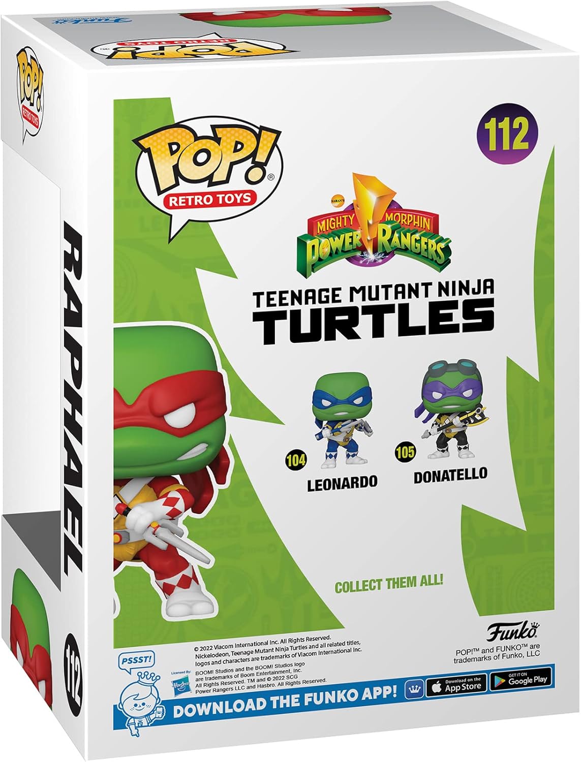 Funko POP: Raphael - Mighty Morphin Power Rangers Exclusive