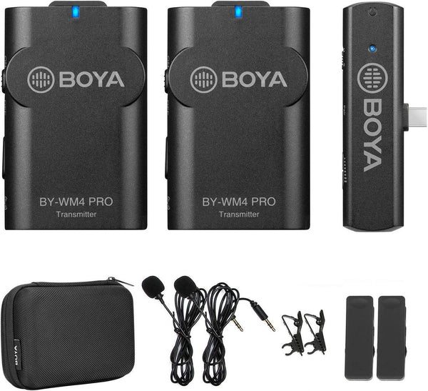 BOYA BY-WM4 Pro-K6 Wireless Mic for Android & Type-C