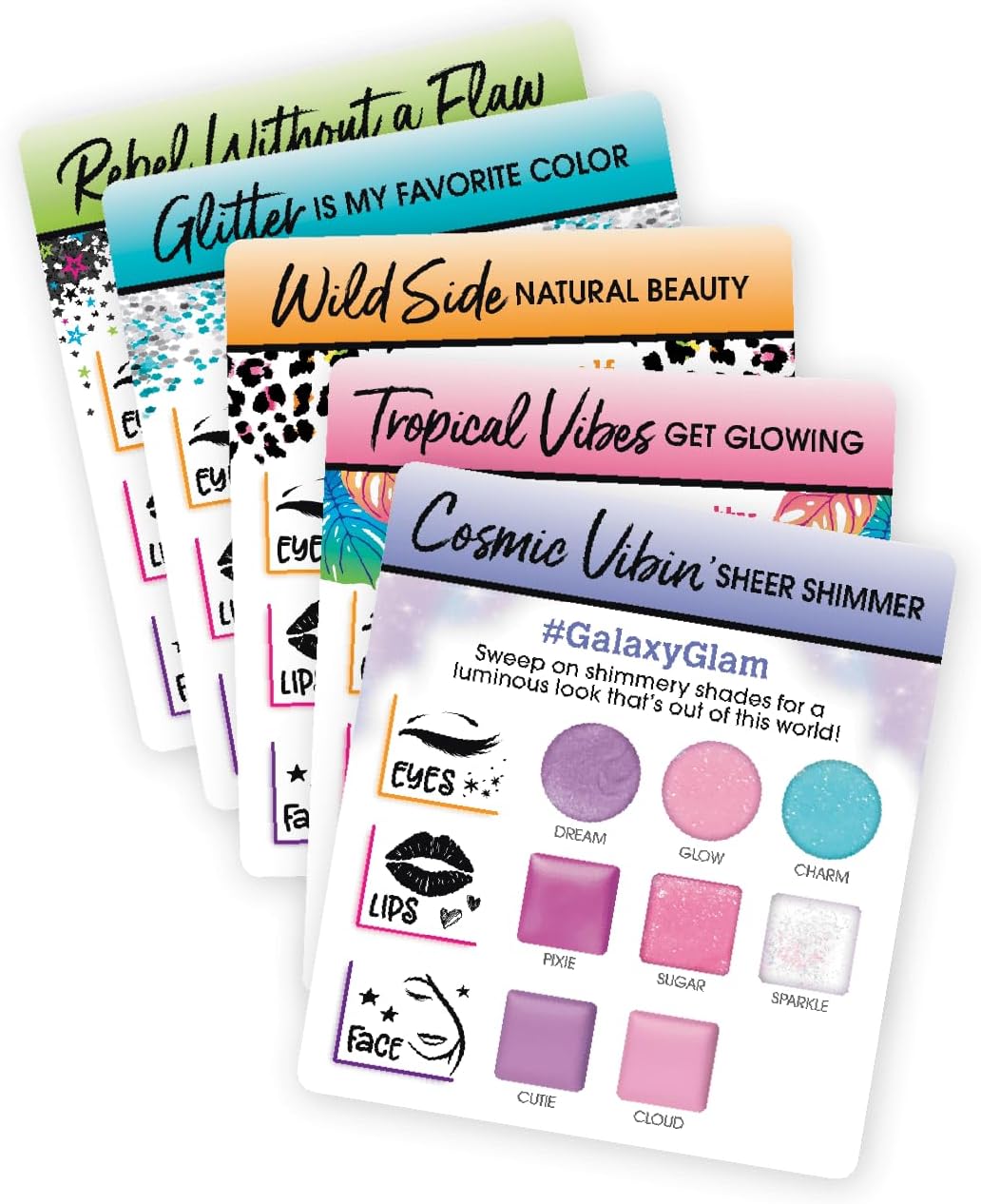 مجموعة شيمر إن سباركل جليتز آند جلام بيوتي من كار-زد-آرت