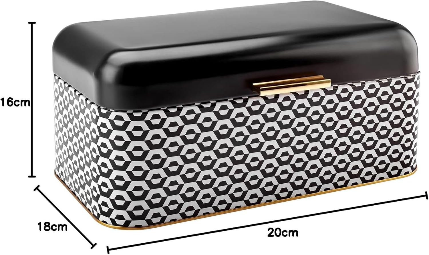 كاراجا بلايفول بوكس خبز أسود – أناقة وعملية للمطبخ