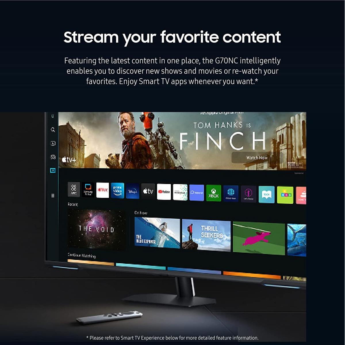 مع معدل تحديث 144 هرتز و وقت استجابة 1 مللي ثانية Odyssey Neo G7 4K UHD شاشة سامسونج 43 بوصة