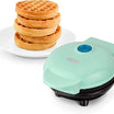 Dash MINI WAFFLE MAKER - AQUA