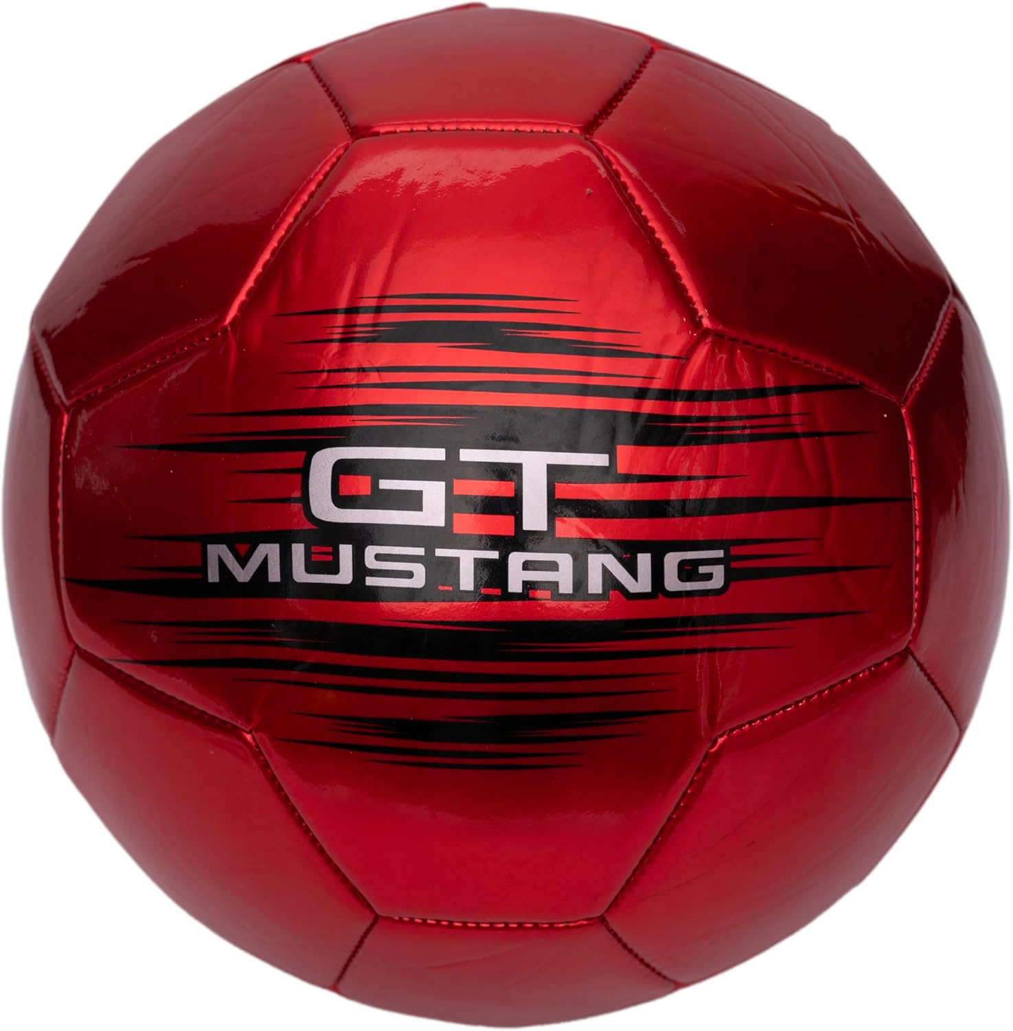 Mustang Football Red Metallic - Kids American Football Toy