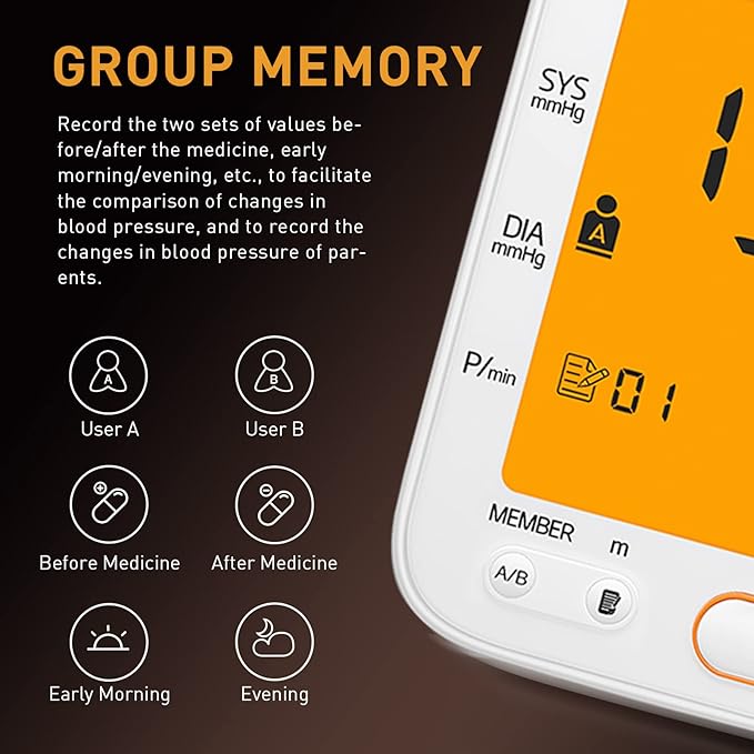 Electronic Blood Pressure Monitor YE680B - Yuwell