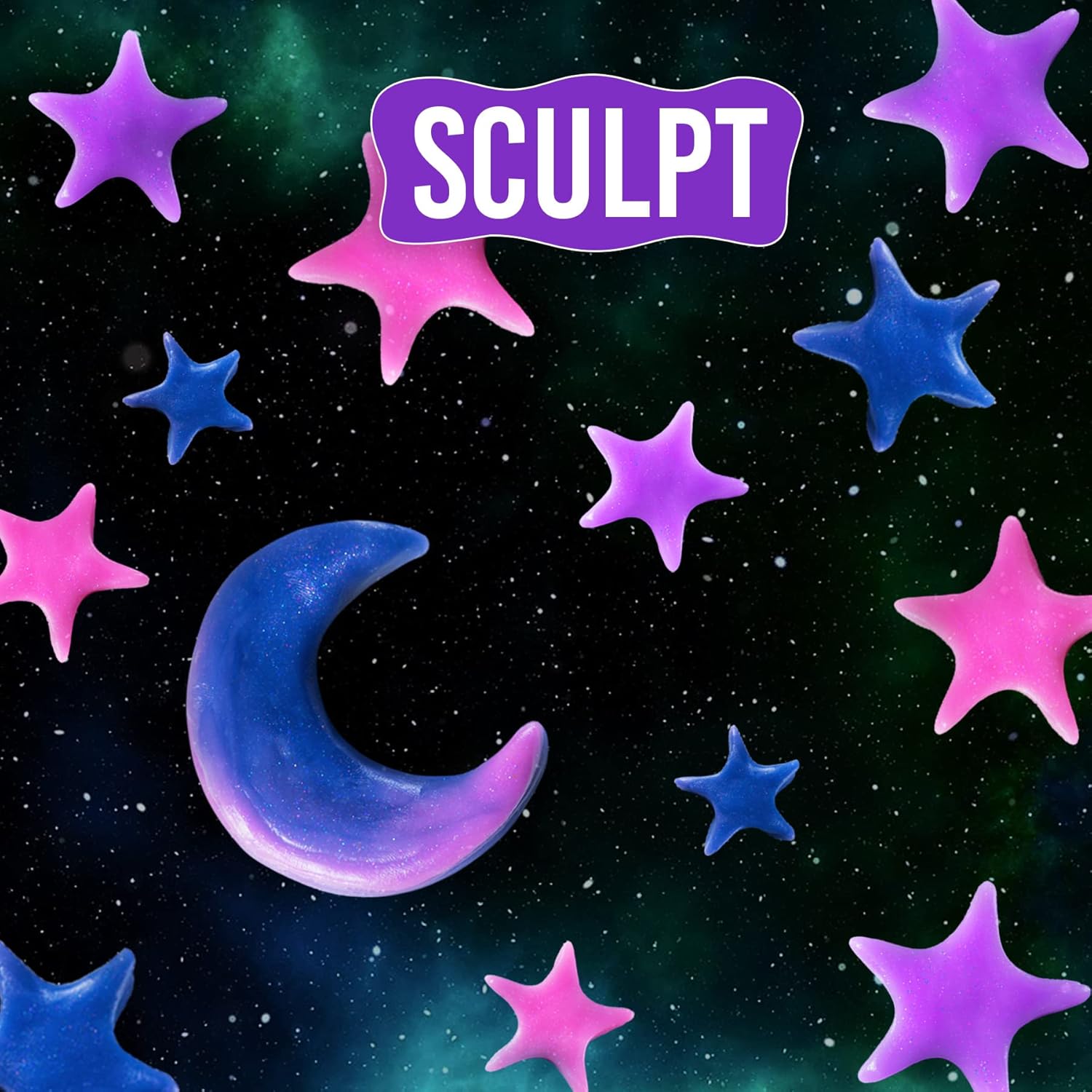 معجون التفكير المجنون لآرون - متعة تغيير الألوان ثلاث مرات