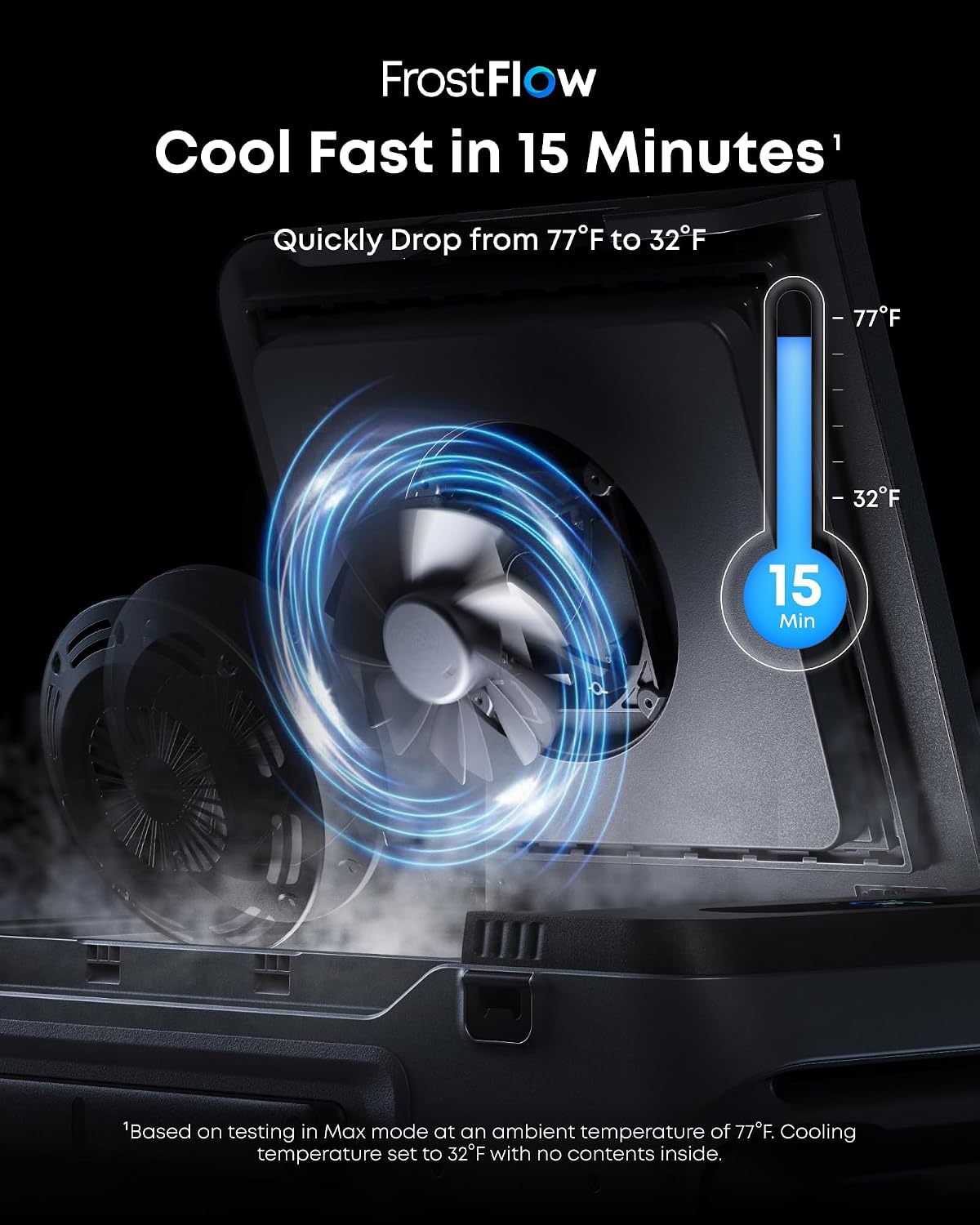 Anker SOLIX EverFrost 2 40L Electric Cooler with 288Wh Battery
