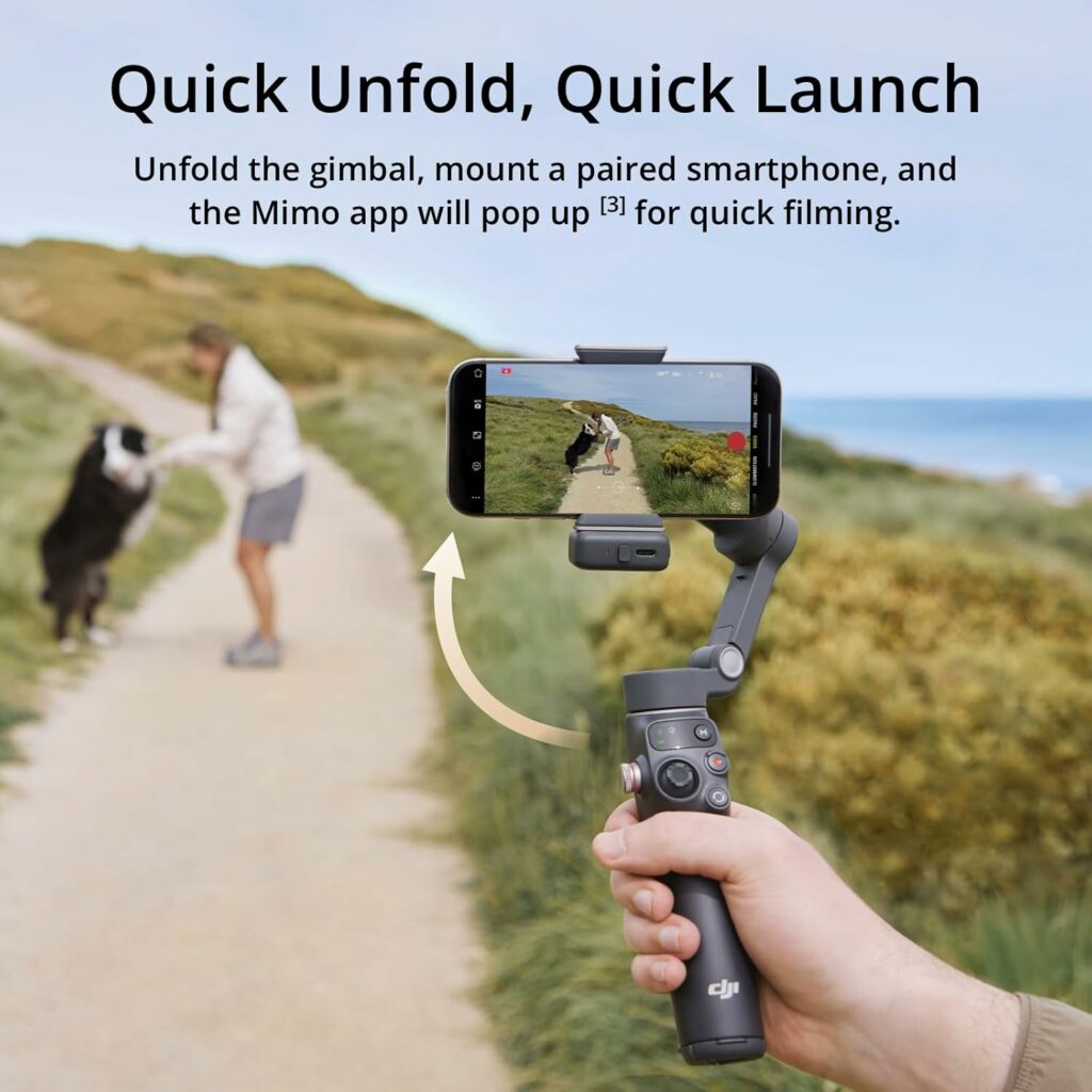 DJI Osmo Mobile 7P جيمبل احترافي مع تتبع ذكي وإضاءة