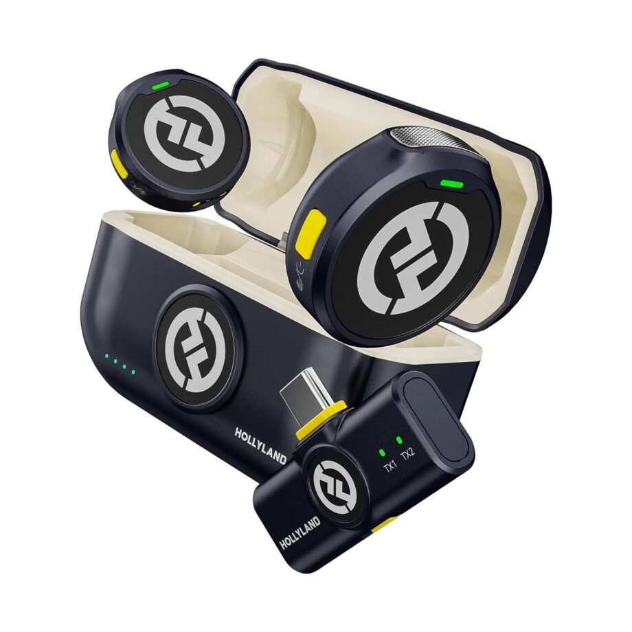 Hollyland Lark M2 Noise Cancellation Wireless Lavalier Microphone – USB C Version (Pre-Order)