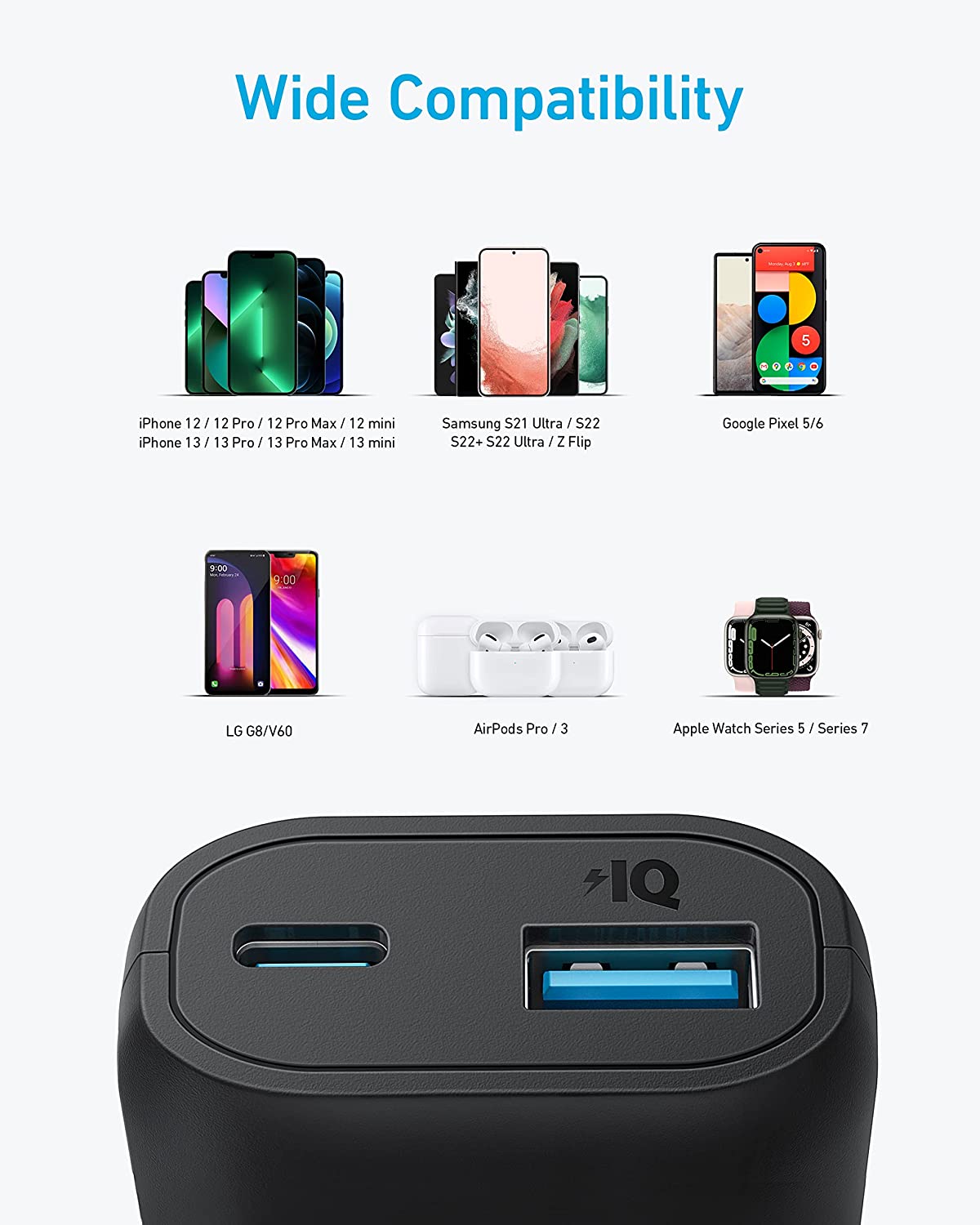 Anker 321 Power Bank (PowerCore 5K), 5,200mAh Portable Charger