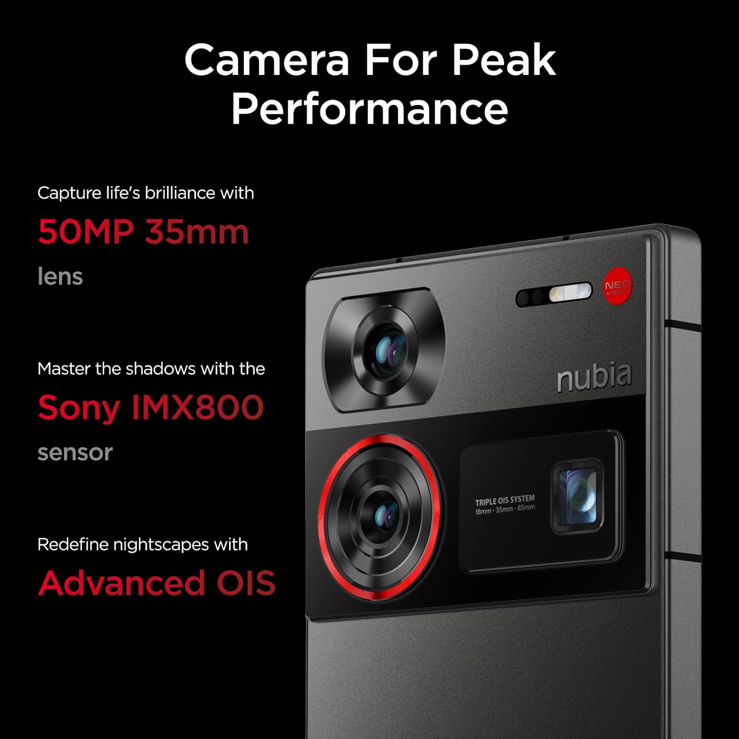 نوبيا جوال Z60 الترا 5جي هاتف ذكي اندرويد بتقنية يو دي سي 16 جيجابايت / 512 جيجابايت