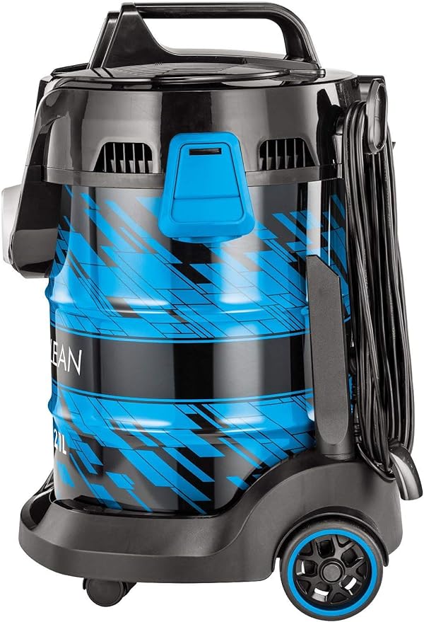 BISSELL PowerClean 2000W Drum Vacuum Cleaner, 21L, Blue