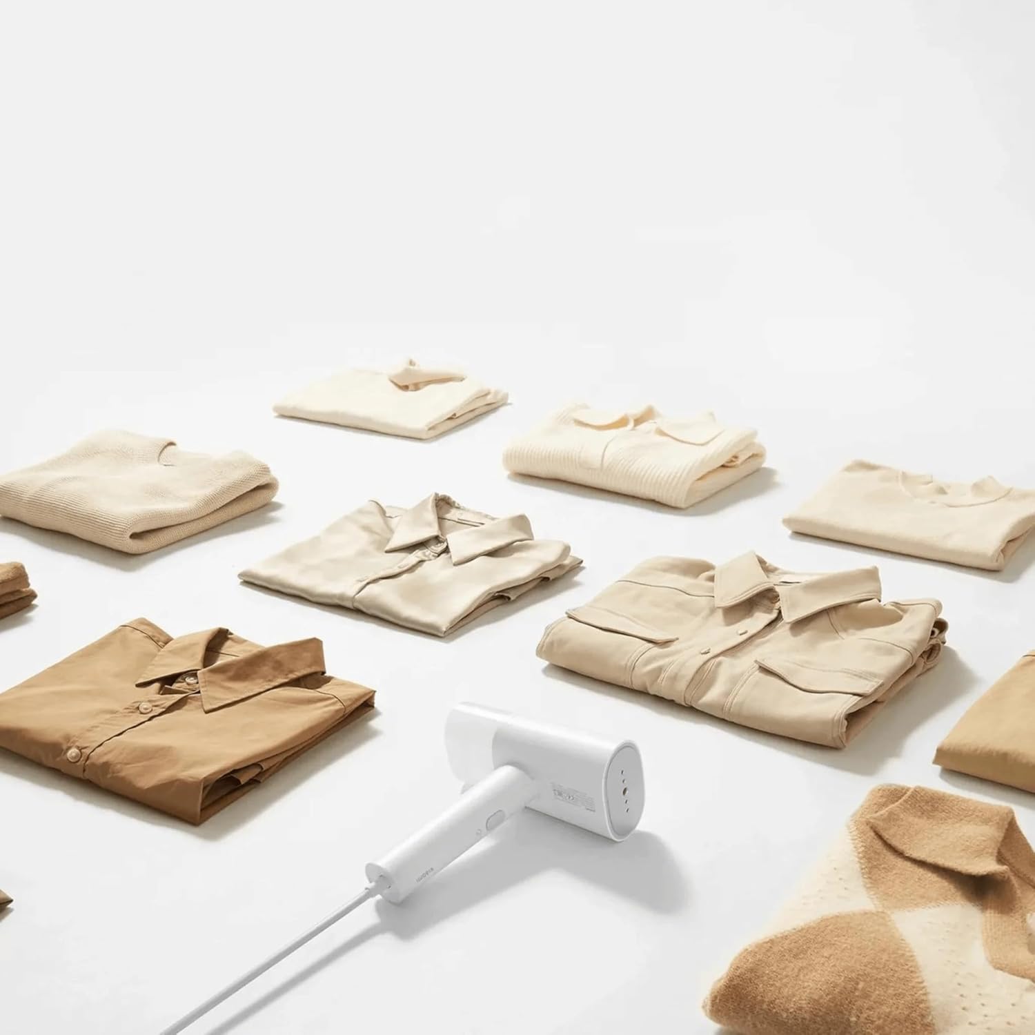 مكواة بخار يدوية من شاومي - بخار قوي للملابس