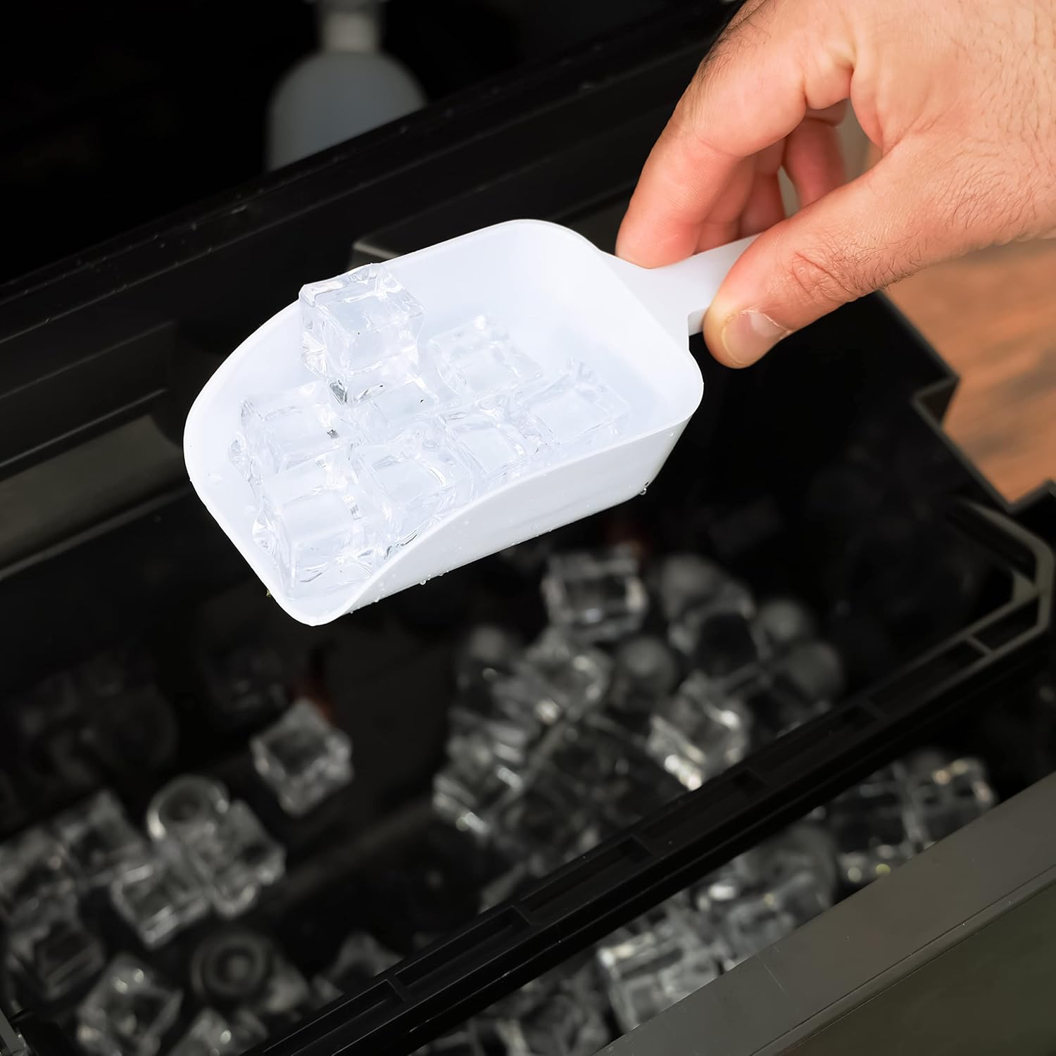 Geepas Ice Maker & Water Dispenser 2-in-1 22kg Ice/Day