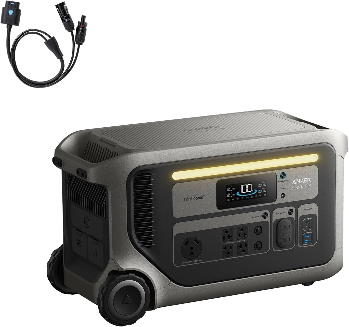Anker SOLIX F3000 Portable Power Station 3072Wh – Home & RV Backup