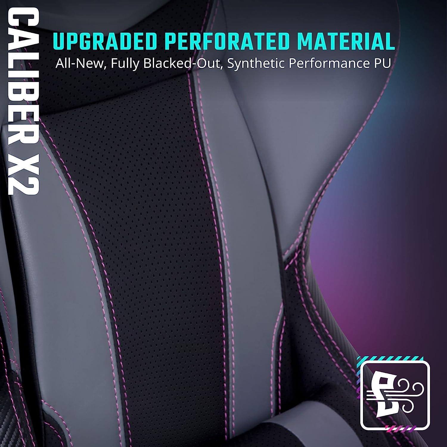 كرسي الألعاب كولر ماستر كاليبر X2 بريميوم (رمادي)