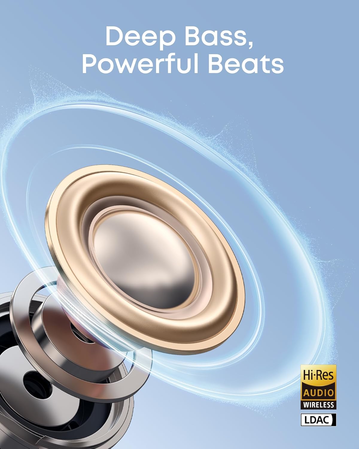 Soundcore C50i by Anker – Open Ear Clip-On Earbuds | 12mm Bass