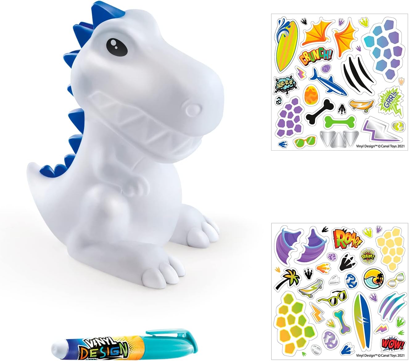Canal Toys Style 4 Ever – Vinyl Dinosaur Money Box