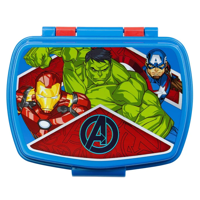 Stor Funny Sandwich Box Avengers Heraldic Army