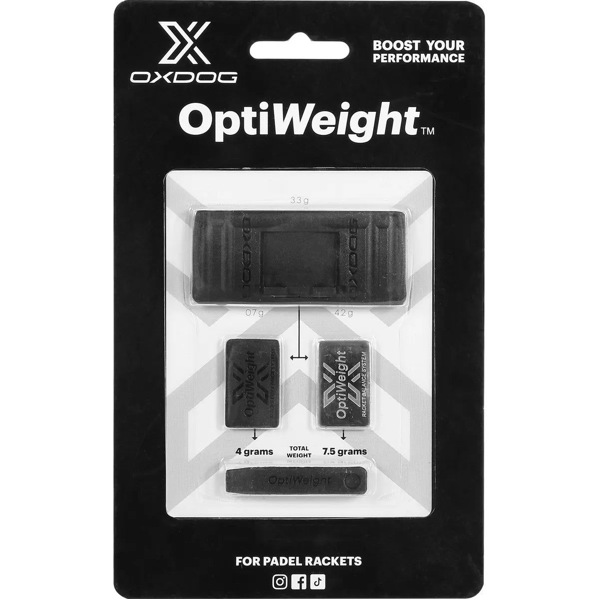 OXDOG OptiWeight Adjustable Racket Balance System