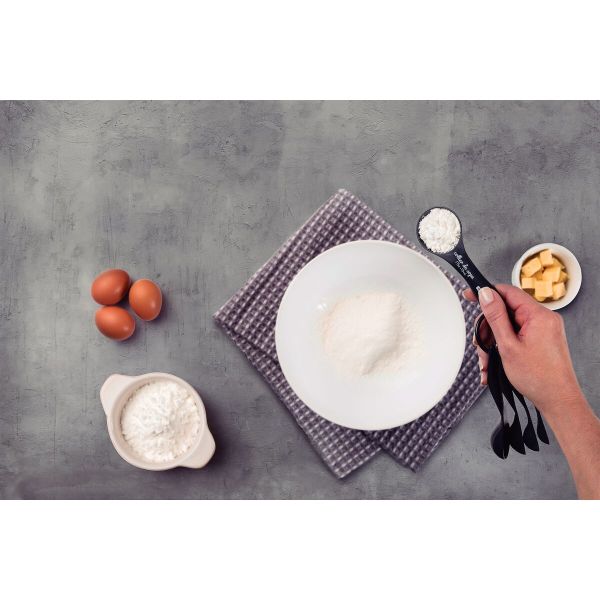 طقم ملاعق قياس 5 قطع Tramontina Utilita – أسود