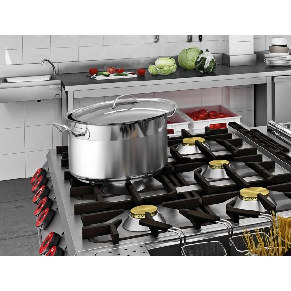 غطاء ستيل 36 سم من Tramontina Professional