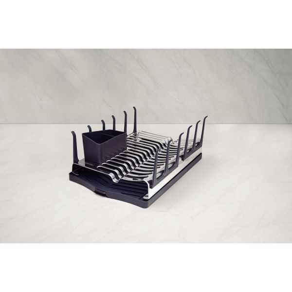 Tramontina Plurale 48.4×32cm Large Dish Drainer - Gray