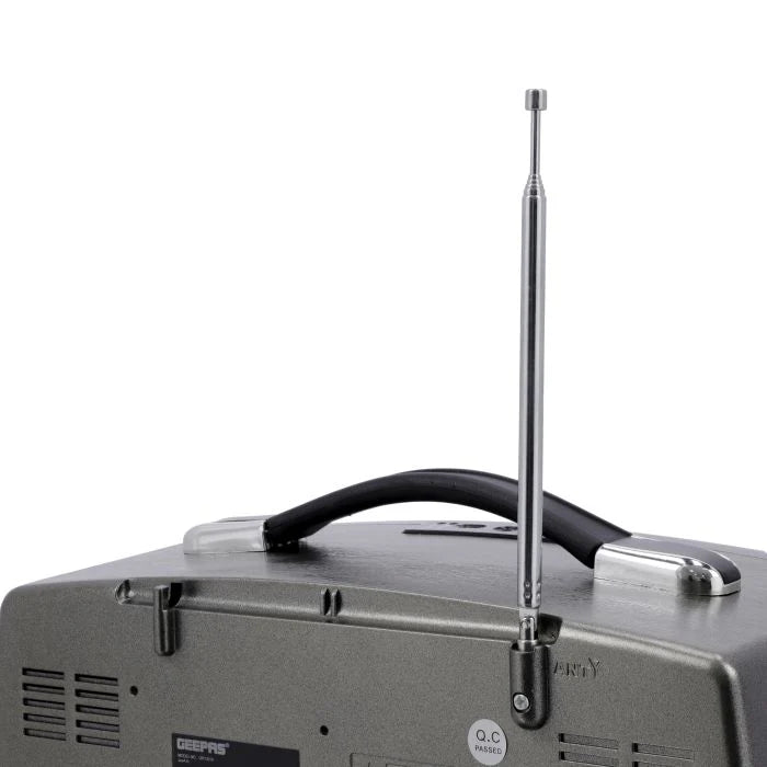 راديو جيباس ريترو بلوتوث ثلاثي النطاق قابل لإعادة الشحن