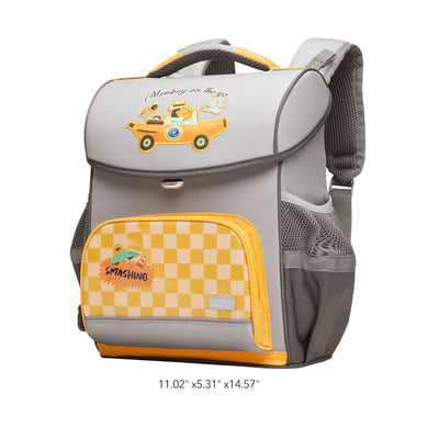 Mideer Spinecare Kids Backpack- Car Traveling