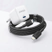Bundle - Anker PowerPort III 20W Cube Charger + Anker 322 USB-C to Lightning Cable 3ft