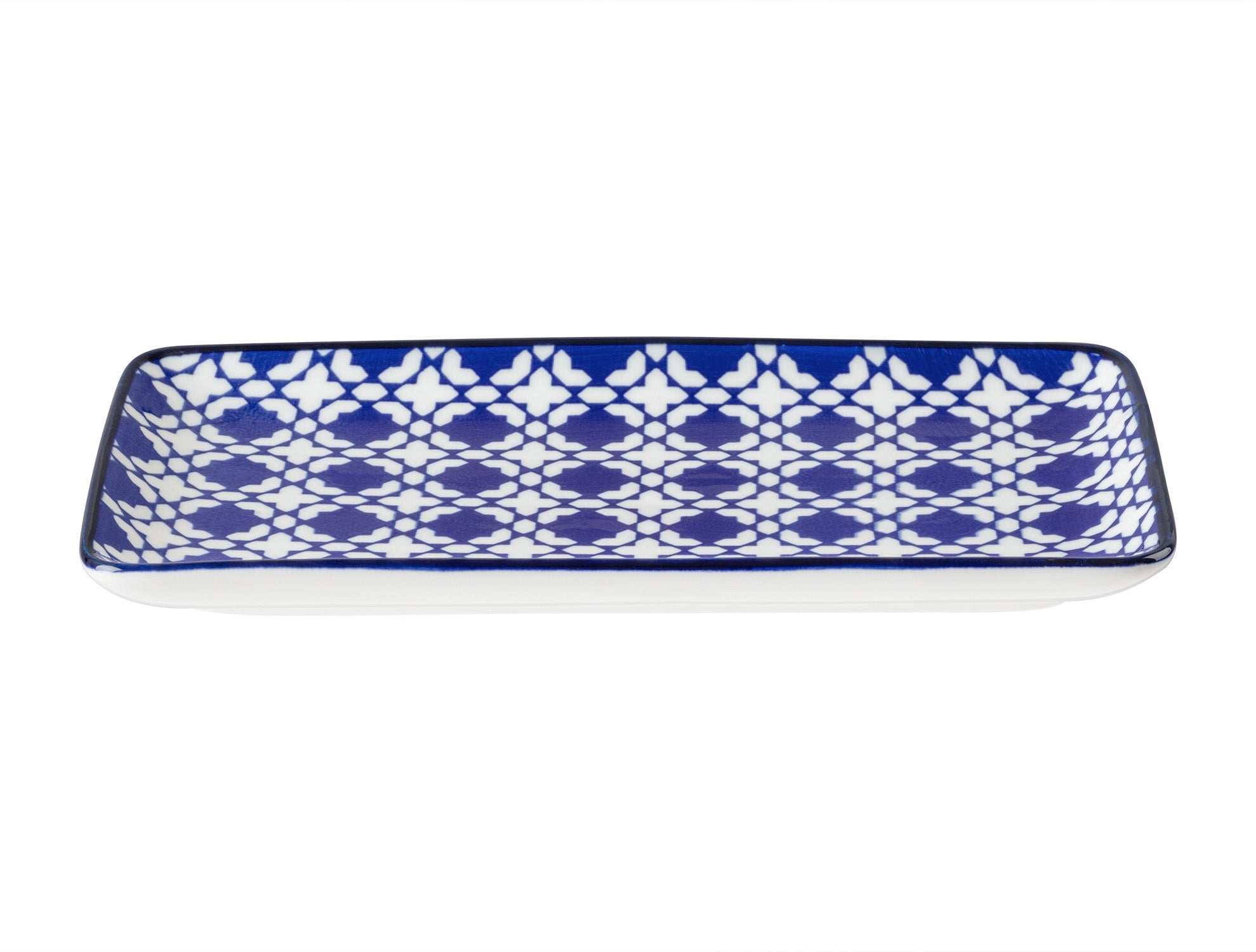 Rêve Bleu Brest Rectangular Plate - Madame Coco JO