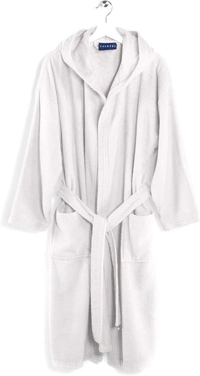Caleffi Minorca Bathrobe XXXL - White Soft & Elegant