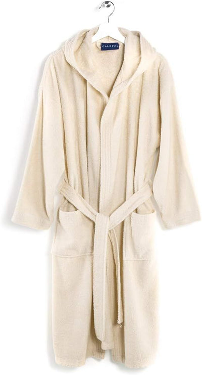 Caleffi Minorca Bathrobe S - Cream Soft & Luxury