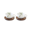 Easy Life Natura 4-Piece 120ml Coffee Cup Set – Elegant