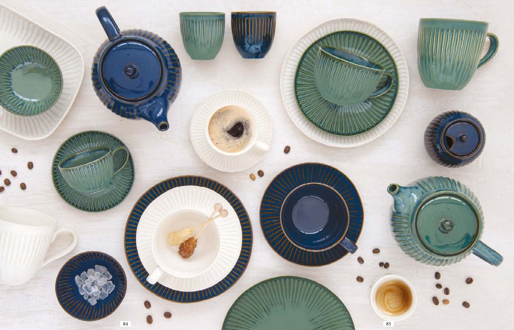 سكرية إيزي لايف غاليري 250مل – أزرق – بورسلان