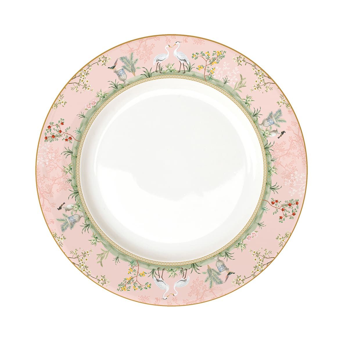 طبق عشاء 26.5 سم من Easy Life Jardin De Reves - ملون