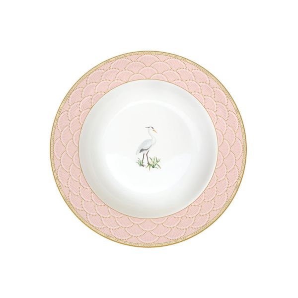 طبق شوربة 21.5 سم من Easy Life Jardin De Reves - ملون