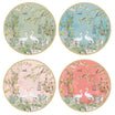 Easy Life Jardin De Reves Dessert Plates Set 19cm - Multicolor