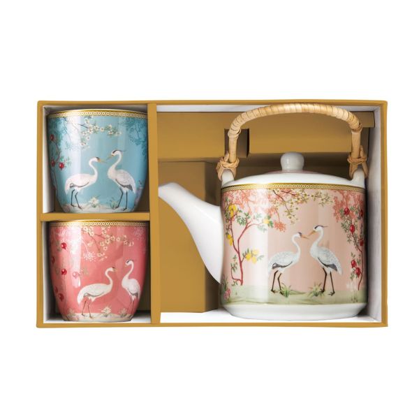 طقم شاي من Easy Life Jardin De Reves - ألوان متعددة