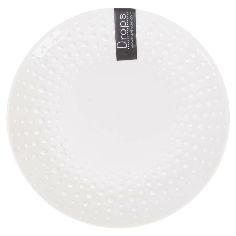 طبق جانبي Easy Life Drops – أبيض