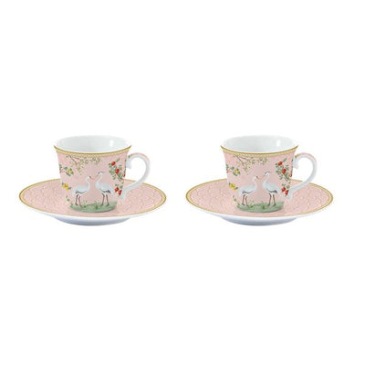 Easy Life Jardin De Reves Coffee Cups Set 80ml - 4pcs