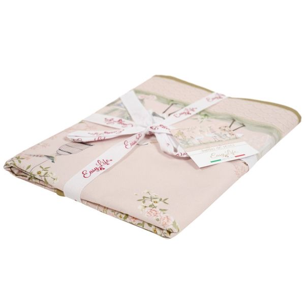 طقم مفارش طاولة رفيعة Jardin De Reves من Easy Life