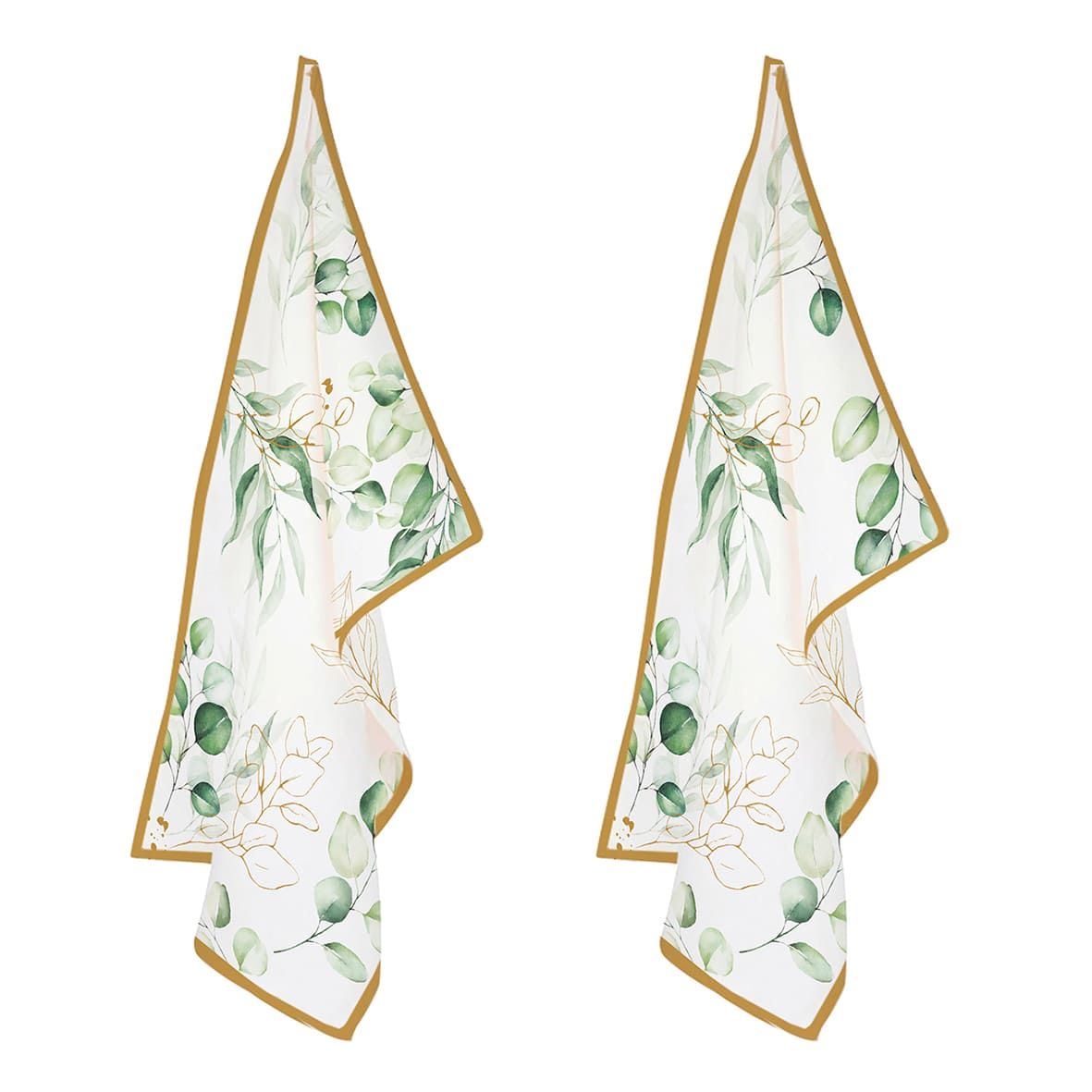 طقم 2 بشاكير مطبخ 50×70 سم من Easy Life Botanique - ألوان متعددة