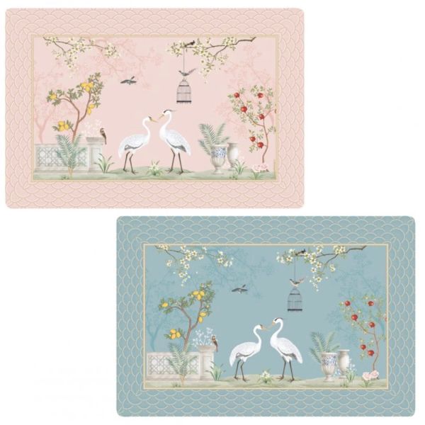 مفرش صحون وجهين 45×30 سم من Easy Life Jardin De Reves